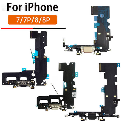 Bottom Charger Charging Port Dock USB Connector Data Flex Cable For iPhone 7 7Plus 8G 8 Plus