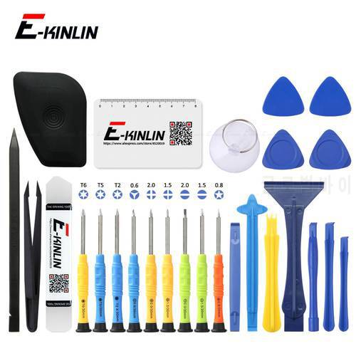 26 in 1 Teardown Repair Kit Open Tools Spudger Pry Battery Screen Disassembly Screwdriver Crowbar For iPhone Android Phone