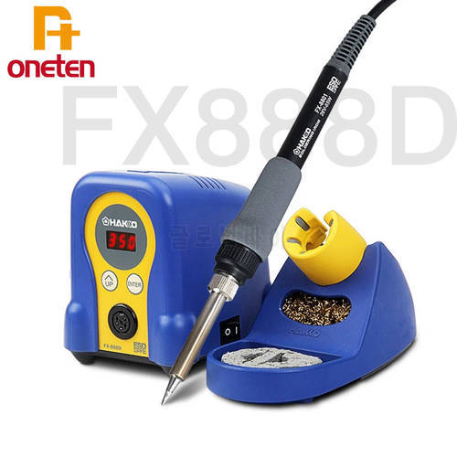 HAKKO FX-888D Constant Temperature Digital Soldering Station 70W With Electric Soldering Iron Rework Station