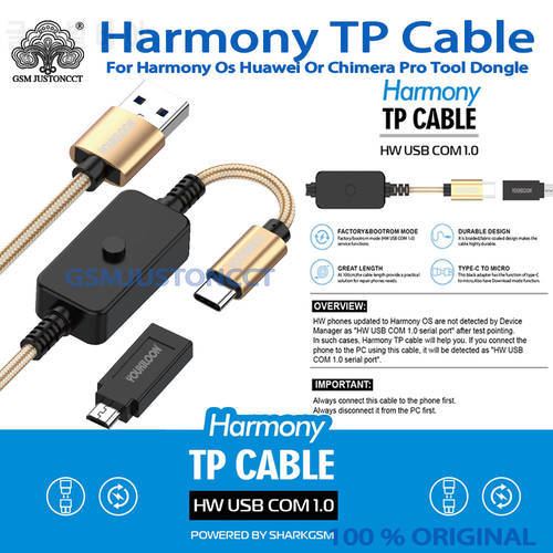 2022 Original New Cable For Harmony Tp Cable For Huawei And Chimera pro tool dongle