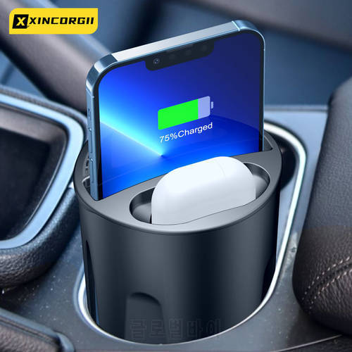 Wireless Car Charger for Apple iPhone13 12 11 Samsung S21/20/10 Mount Phone Holder Fast Charging Station Air Vent Stand Charger