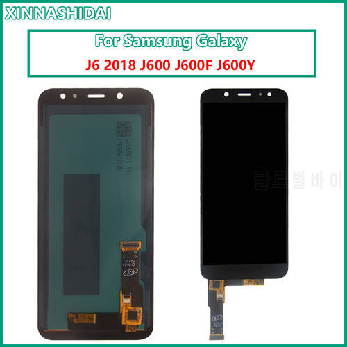 LCD Display For Samsung Galaxy J6 2018 J600 J600G J600F J600L LCD DisplayTouch Screen Digitizer Assembly Replacement