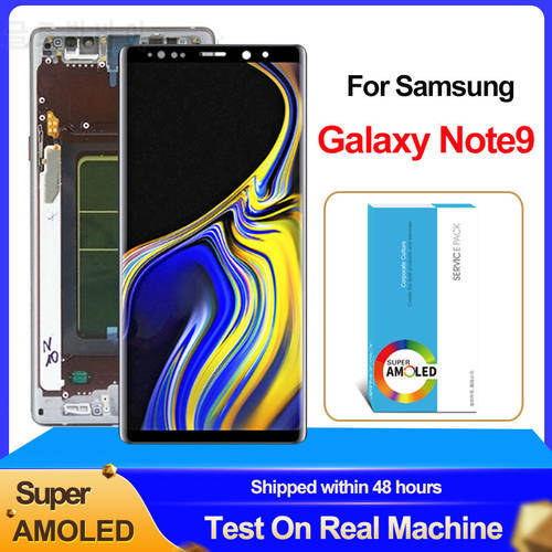 Original 6.4&39&39 Super AMOLED For Samsung Galaxy Note 9 Note9 N960D N960F LCD Display + Touch Screen Digitizer Assembly