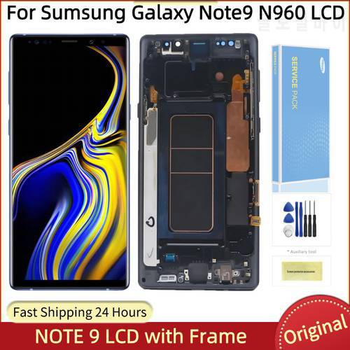 100% ORIGINAL AMOLED Screen For Samsung Galaxy Note 9 Lcd N960 SM-N960F 5G Lcd Display Touch Screen Digitizer Assembly