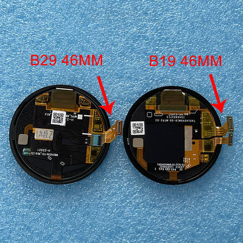 Original Amoled For Huawei Watch GT 3 JPT-B19 JPT-B29 46MM LCD Screen Display Touch Panel Digitizer For Watch GT3 Frame 42MM
