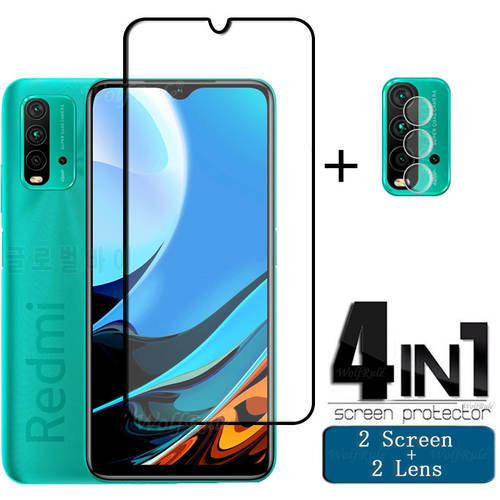 Full Cover Glass For Xiaomi Redmi 9T Glass For Redmi 9T Tempered Glass Protective HD 9H Screen Protector For Redmi 9T Lens Glass