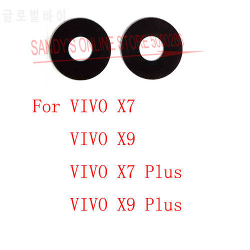 2 PCS Rear Camera Glass Lens For Vivo X7 X7 Plus X9 X9 PlusBack Camera Lens Glass Cover Replacement Spare Parts