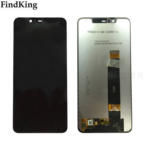 5.86&39&39 LCD Display Glass For Nokia X5 Parts For Nokia X5 Display LCD Screen Touch Digitizer Sensor Panel Assembly Tools