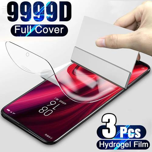 3Pcs Hydrogel Film Screen Protector For Google Pixel 6 5 4 3 PRO 3A 4A XL 5G Full Cover HD Scratch Resistant Protective
