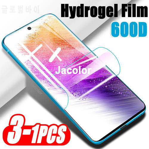 Front 1-3PCS Screen Protector Hydrogel film For Samsung Galaxy A53 A73 A33 A52 A52s 5G 4G Protective Film Gel Samsun Galaxi A 73