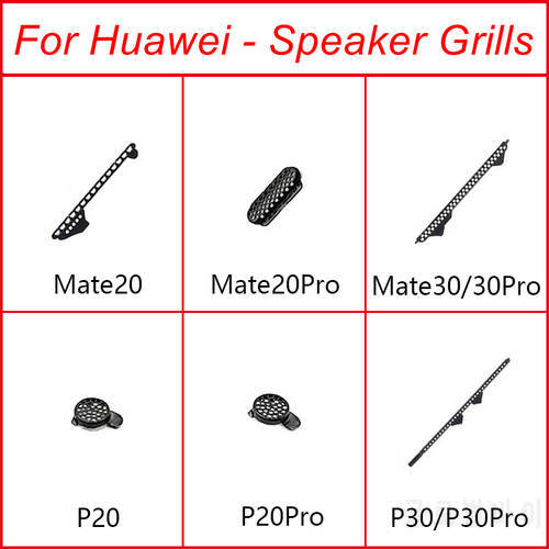 Speaker Grills For Huawei Honor 8 8X 9 9X 10 Lite 10i P20 P30 Lite Pro Mate 10 20 30 Ear Speaker Mesh Earpiece Anti Dust Bracket