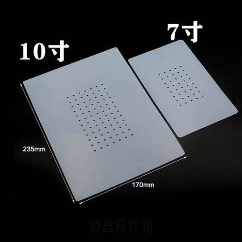 7 10 14 Inches Suction Heating Separate Rubber Mat For LCD Screen Glue Cleaning Remover Tool
