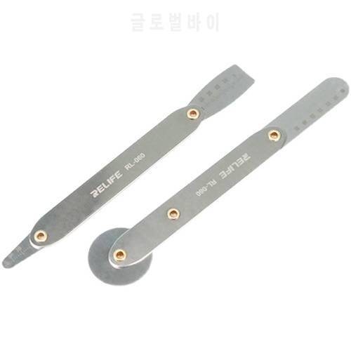 SS-101F Ultra-thin Blade Set Glue Removal Chip Separation Lattice CPU Crowbar For Phone Repair Tools