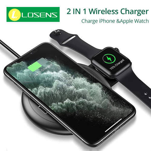 Qi Wireless Charger For iPhone 13 12 11 Pro Max Mini XS XR 8 Plus Induction Fast Wireless Charging Pad For Samsung S10 Note 9