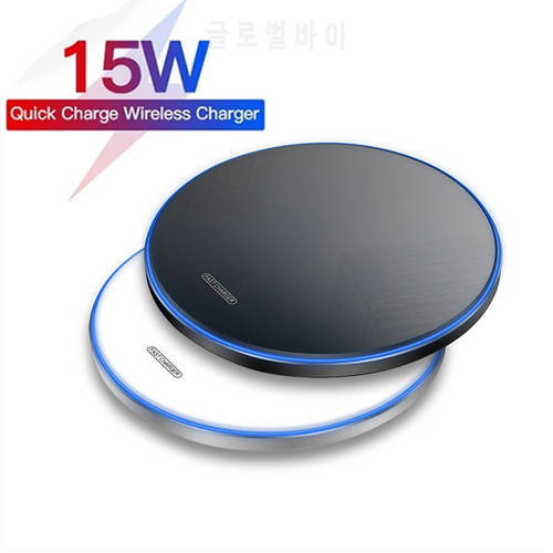 15W Qi Wireless Charger Dock for Samsung Xiaomi Huawei iPhone 13 12 11 14 Pro Max XR Wireless Induction Fast Charging Adapter