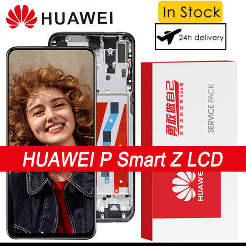 100% Original 6.59&39&39 IPS Display for Huawei Y9 Prime 2019 / P Smart Z STK-LX1 LCD Touch Screen Digitizer Replacement Parts