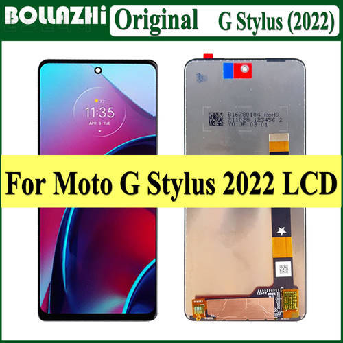 6.8&39&39 Original For Motorola Moto G Stylus 2022 LCD Display Touch Digitizer Assembly Replacement For Moto GStylus 2022 LCD