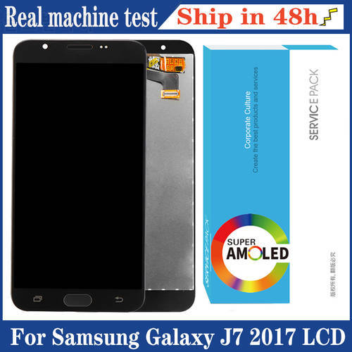 100% Original IPS 5.5&39&39 Display for Samsung Galaxy J7 V J727 SM-J727P J727V J727A Full LCD Touch Screen Digitizer Repair Parts
