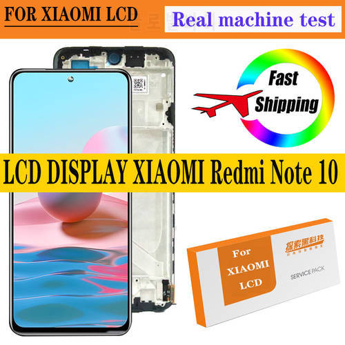 6.43&39&39 Display Replacement For Xiaomi Redmi note 10 LCD Touch Screen Digitizer Assembly For Xiaomi Redmi Note 10s LCD