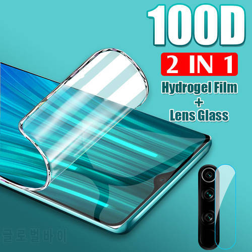 Full Cover Hydrogel Film For Xiaomi Poco M2 Pro Screen Protector Xiaomi Poco M2 Pro Camera For Xiaomi Poco M2 Pro Glass