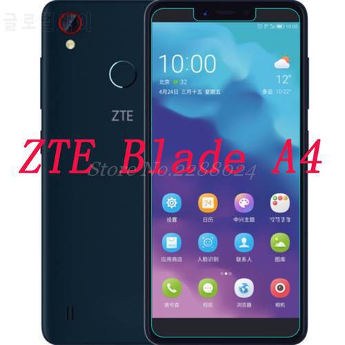 Smartphone Tempered Glass for ZTE Blade A4 9H Explosion-proof Protective Film Screen Protector cover phone