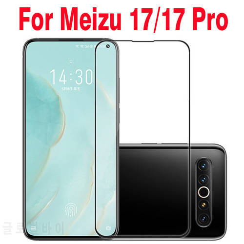 Full Cover High aluminum Tempered Glass For Meizu 17 Screen Protector protective film For Meizu 17 Pro glass