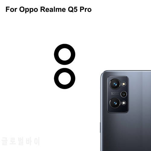 2PCS For Oppo Realme Q5 Pro Replacement Back Rear Camera Lens Glass test good For Oppo Realme Q 5 Pro Parts