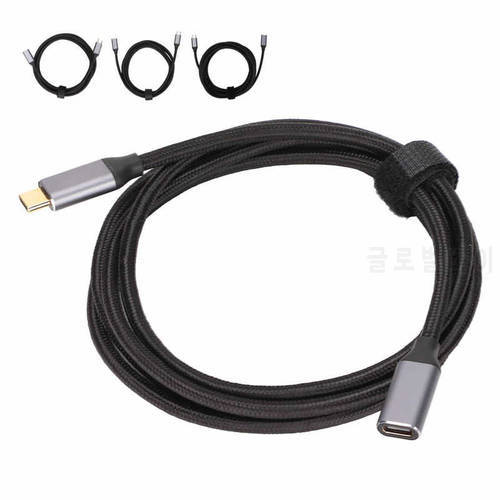 Type C Extension Cable Type C Cable 10Gbps Transfer Rate with Aluminum Shell for Household