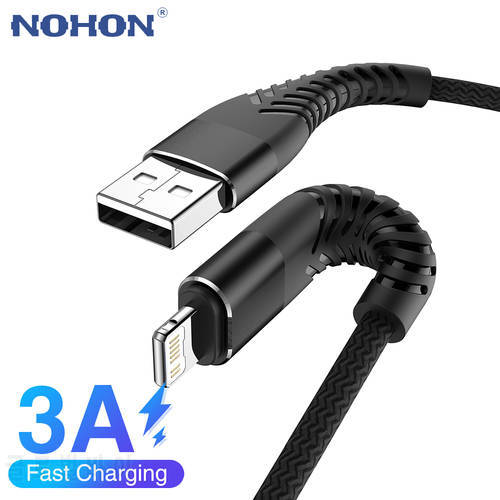 Fast Charging USB Cable For iPhone 13 12 11 Pro Max X XR XS 5 6 s 7 8 Plus SE Long 1m 2m 3m Apple Data Charger Cord 1 2 3 m Wire
