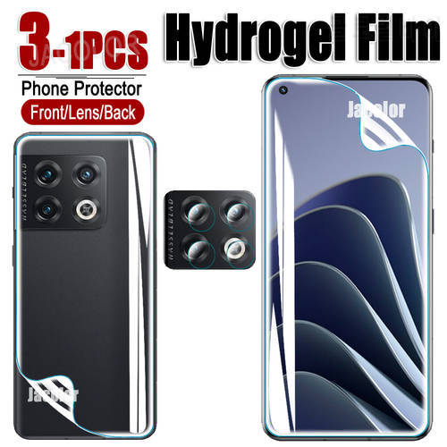 Protective Film For Oneplus 10 Pro 9 9R Nord 2 5G Screen Gel Protector/Back Cover Hydrogel Film/Camera Glass For One plus 10Pro