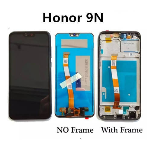 LCD Display For Huawei Honor 9N Phone Digitizer Glass Screen Assembly Replacement Repair No Frame