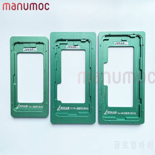 XHZC LCD OCA Alignment Position Mold Mould With Frame For iPhone 12 Mini 13 Pro Max 14 Plus Repair