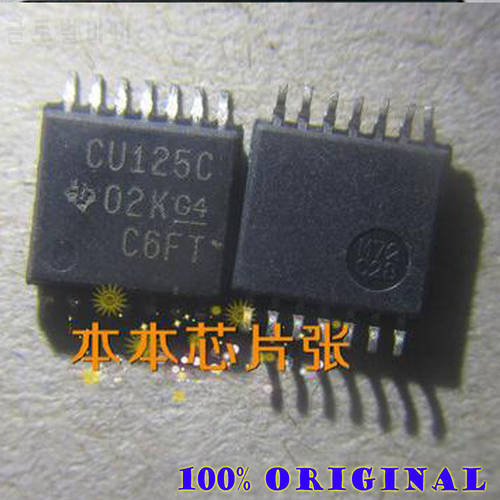 Gsmjustoncct 10PCS/LOT SN74CBT3125 silk-screen CU125C