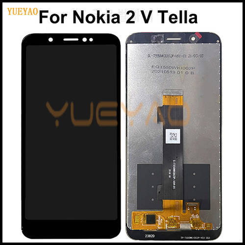LCD For Nokia 2V LCD Display Touch Screen Digitizer Assembly For Nokia 2 V Tella Verizon Display Screen Replacement Parts