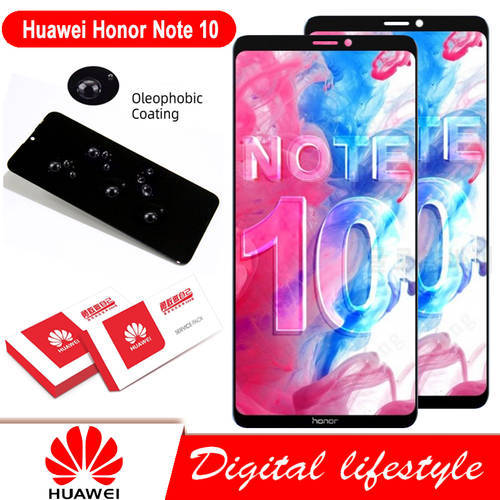 100% Original 6.95&39&39 Display with frame for Huawei Honor Note 10 RVL-AL09 LCD Touch Screen Digitizer Assembly Repair Part