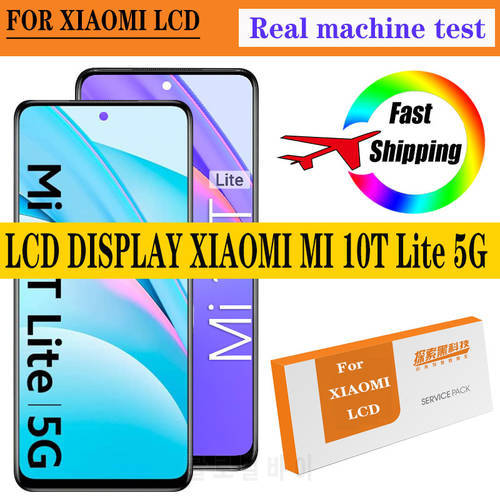 6.67&39&39LCD for XIAOMI MI 10T Lite 5G Display Touch Screen Digitizer Assembly Repair Parts For Xiaomi mi 10t lite5g LCD