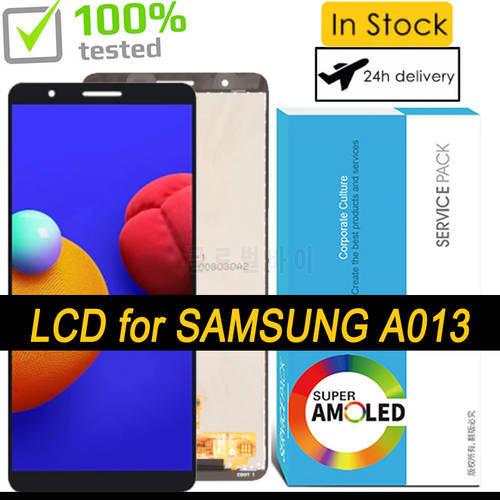 100% Original 5.7&39&39 Display for SAMSUNG Galaxy A01 Core A013 A013F A013G A013M/DS Touch Screen Digitizer Assembly Repair