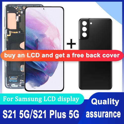 Original Dynamic AMOLED For Samsung Galaxy S21 G990F Display Touch Screen For Samsung Galaxy S21 Plus 5G LCD G996 SM-G996B G9960