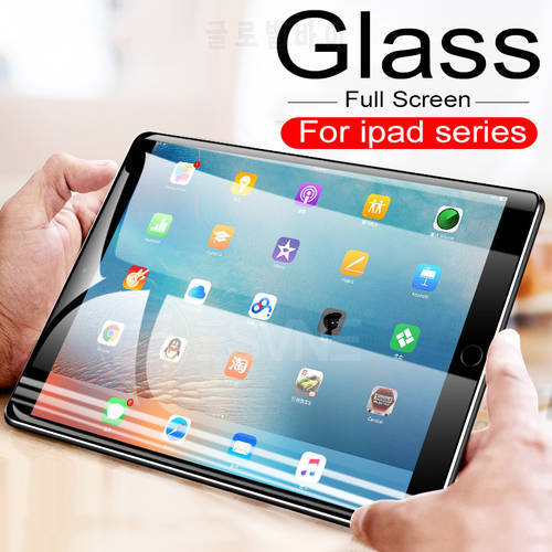 Tempered Glass for Apple Ipad Mini 1 2 3 4 Screen Protector for IPad Air 2 Mini 7.9 Pro 9.7 10.5 2017 2018 Protective Glass Film