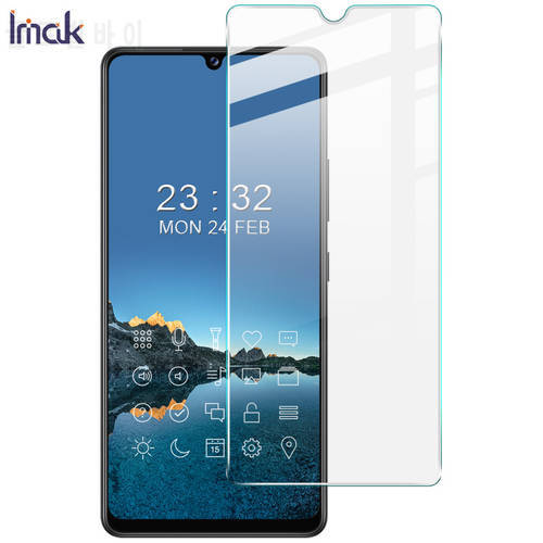 for Samsung A12 Glass Screen Protector IMAK Transparent H Explosion-Proof Tempered Glass for Samsung Galaxy A12 /A32 5G /A42 5G