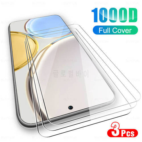 3Pcs Full Cover For Honor X9 Tempered Glass For Huawei Xonor X9 Screen Protector For Honour X7 X8 Play 30 Plus X30 50 lite Glass