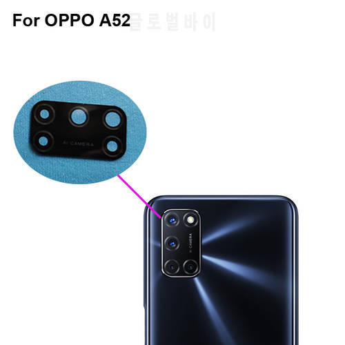 High quality For OPPO A52 Back Rear Camera Glass Lens test good For OPPO A 52 Replacement Parts OPPOA52