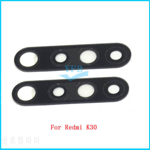 50PCS Camera Glass Lens For Xiaomi Redmi K30 Rear Back Camera Glass Cover With Adhesive Sticker Replacement Parts