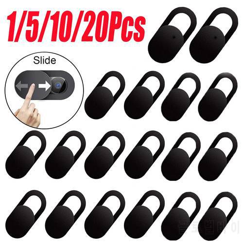 1/5/10/20PC Laptop Webcam Cover Universal Phone Lens Antispy Camera Cover For iPad Web PC Macbook Tablet lenses Privacy Sticker