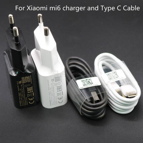 Xiaomi Fast Charger 18w QC 3.0 Redmi note 8 Charger Adapter Type C Charge Cable For mi 8 9 se 9t K20 pro Redmi note 7 8 8T 8 Pro