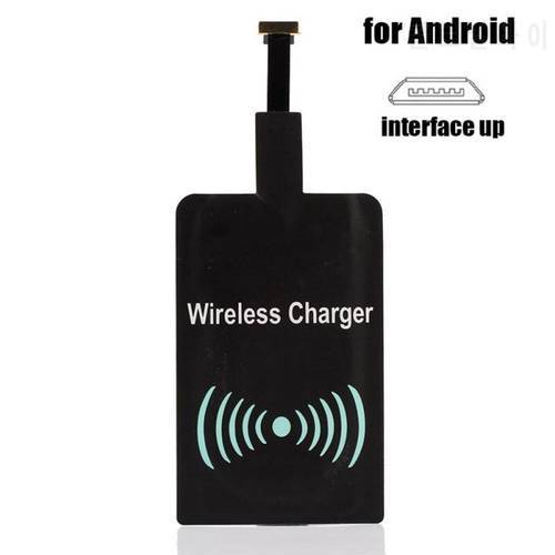 TOPhot Universal Micro USB Type-C Fast Wireless Charger Adapter Dropship For Samsung Huawei Xiaomi Qi Wireless Charging Receiver