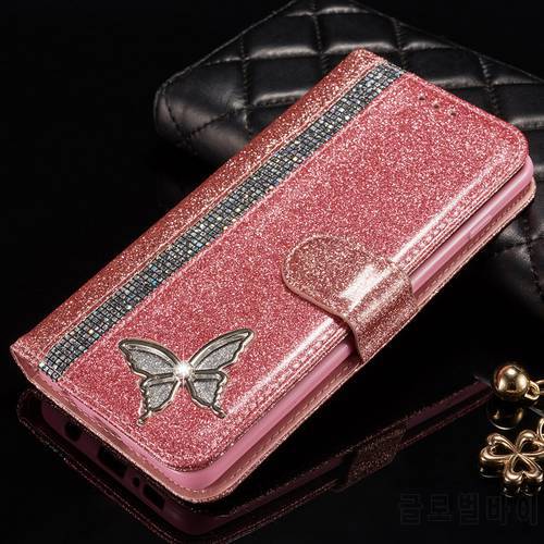 Suitable For Samsung Galaxy S20 Ultra S10 E S9 Plus A21S A41 Glitter Leather Case A71 A51 Note10 Note10Pro Flip Phone Case