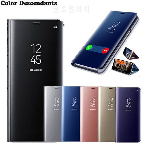 mi11t case smart sleep view mirror leather flip phone cover for xiaomi 11t pro magnetic stand book coque on xiomi 11 t xiaomi11t