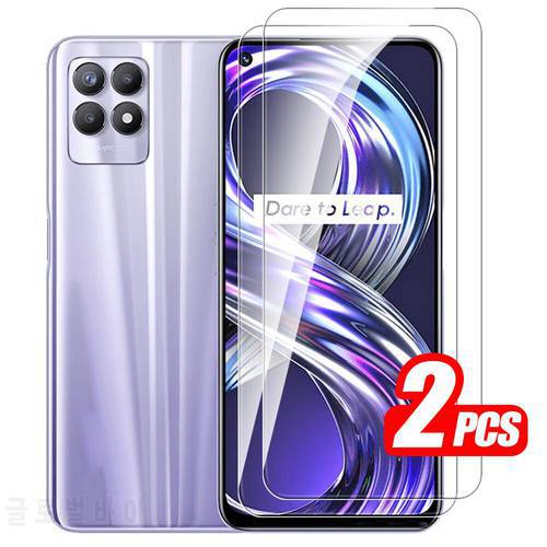 2Pcs Full Cover Protective Glass For Oppo Realme 8i Tempered Glass On Realmy 8 Pro Realme8 i 8Pro Realme8i Screen Protector Film