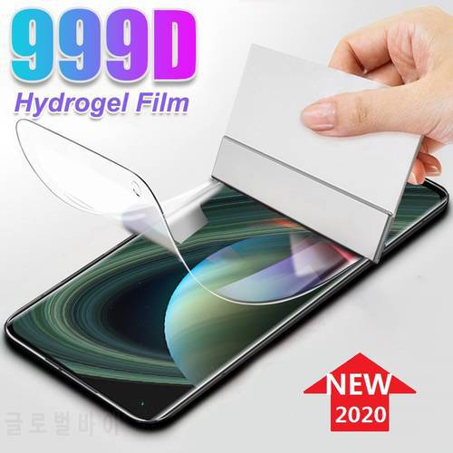 2pcs Hydrogel Film for Xiaomi Mi 10 Ultra Note 10 Lite 9T Pro Redmi Note 9 8 7 Pro 8T 9S 9A 8A (Not Glass) Screen Protector Foil